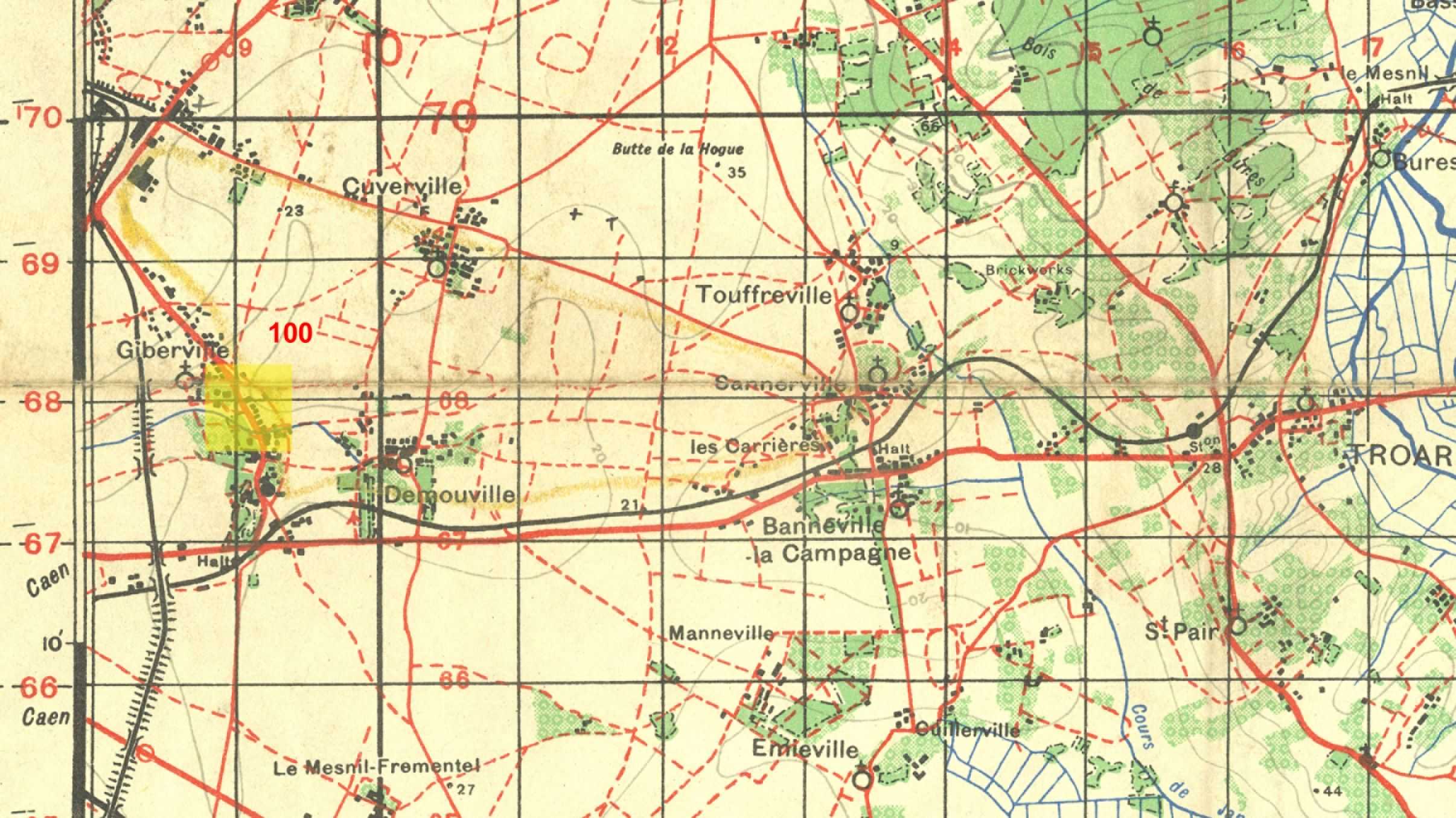 Target Topo Map
