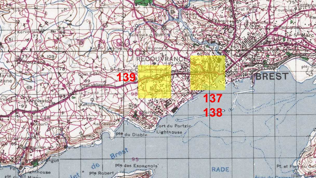 Target Topo Map