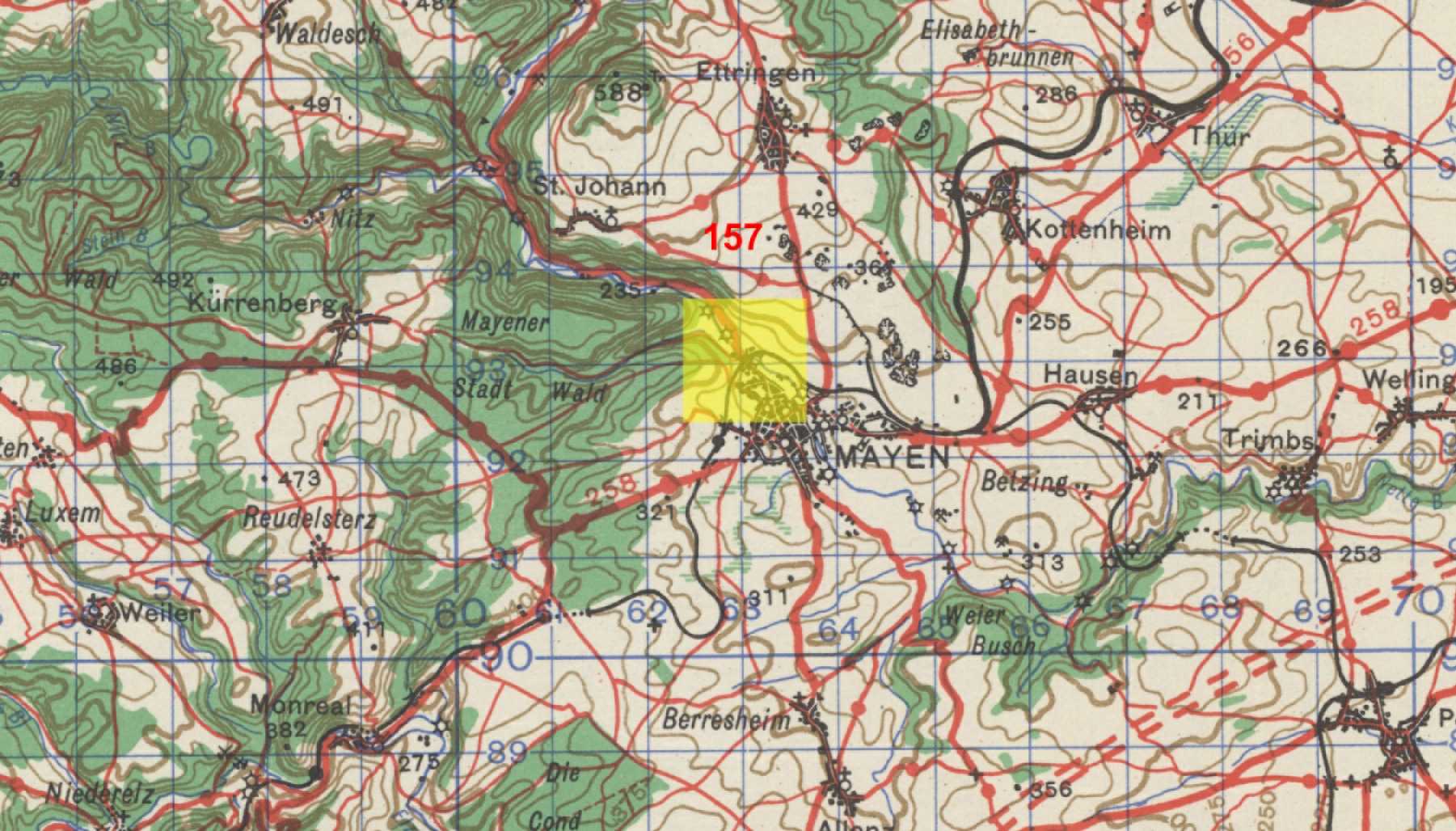 Target Topo Map