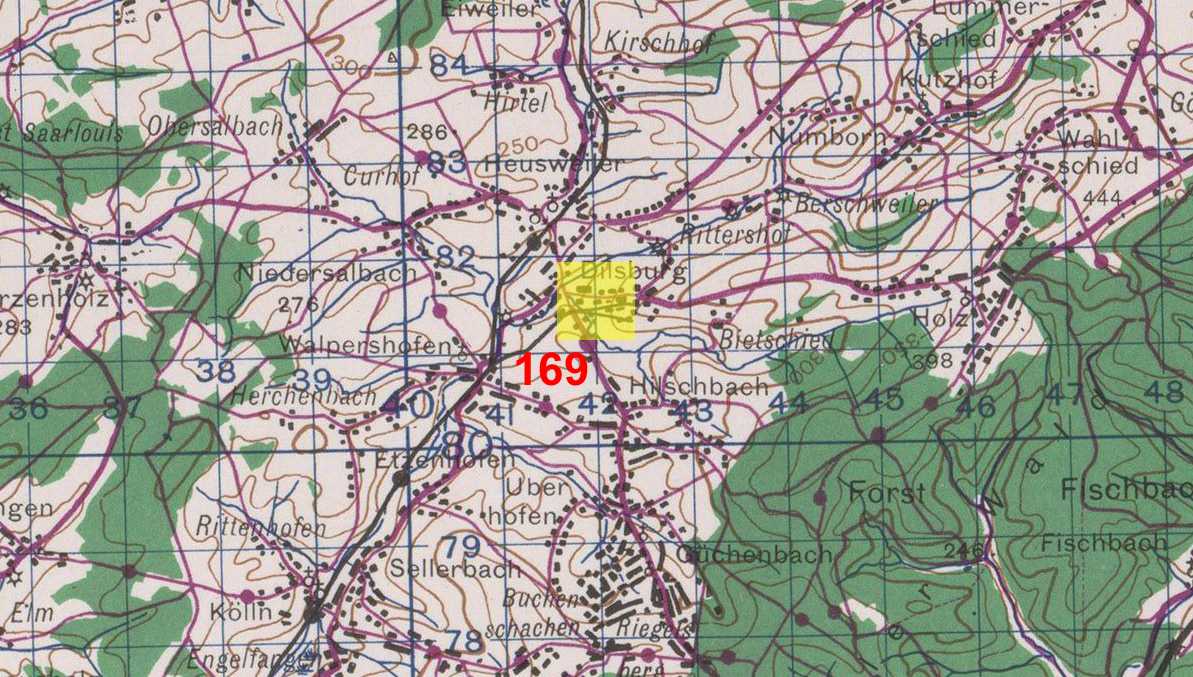 Target Topo Map