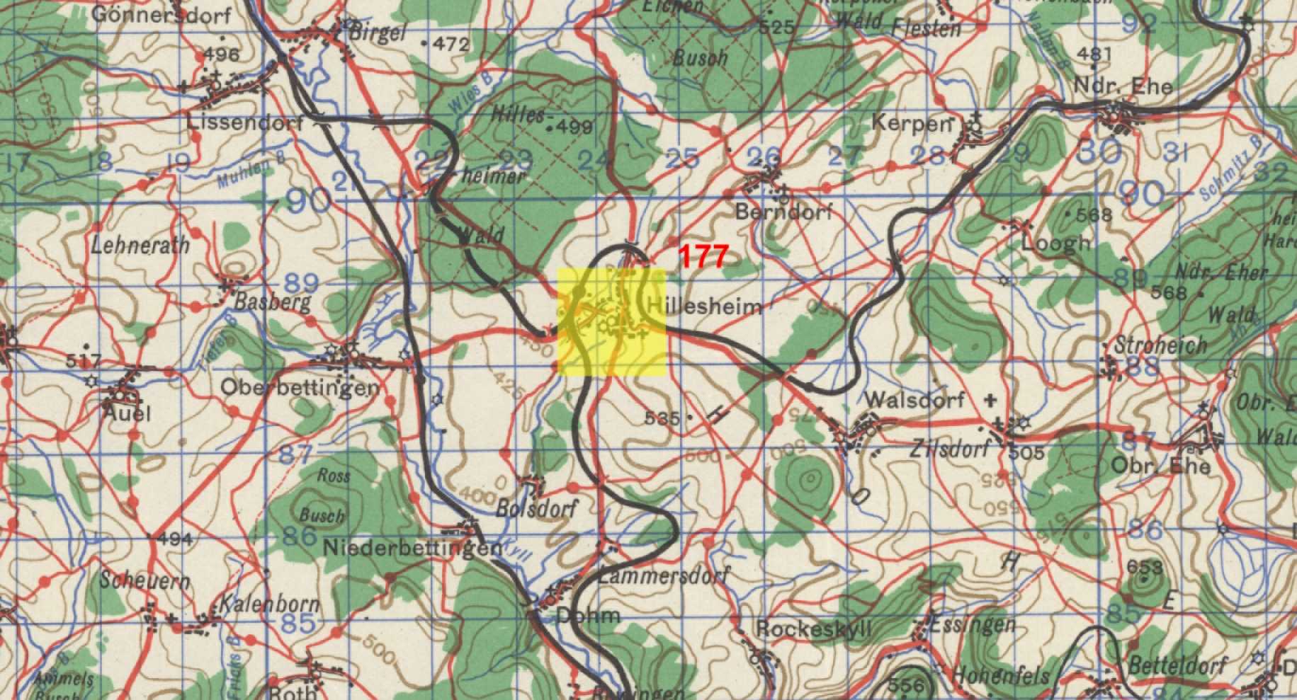 Target Topo Map