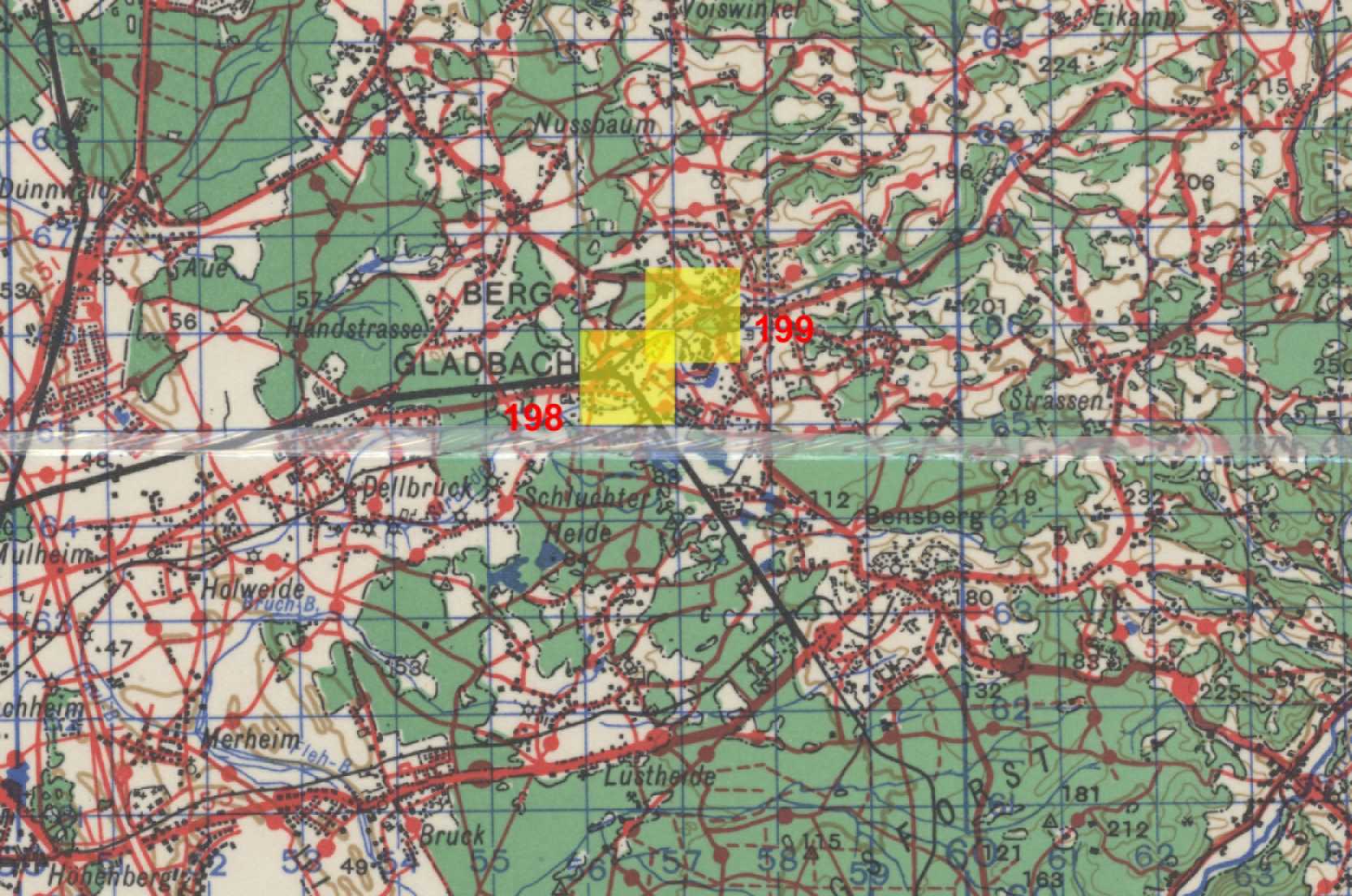 Target Topo Map