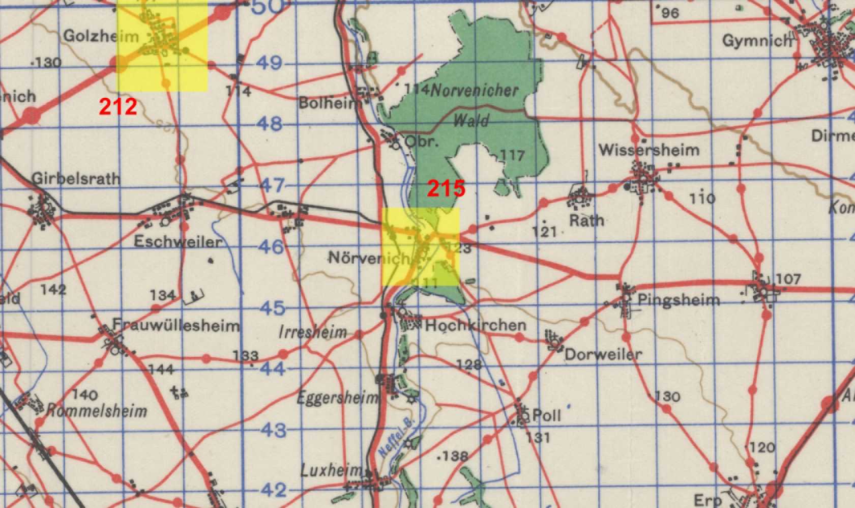 Target Topo Map