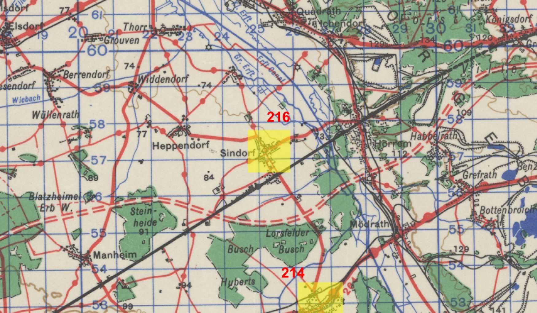 Target Topo Map