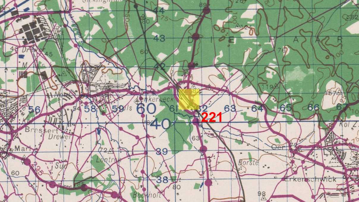 Target Topo Map