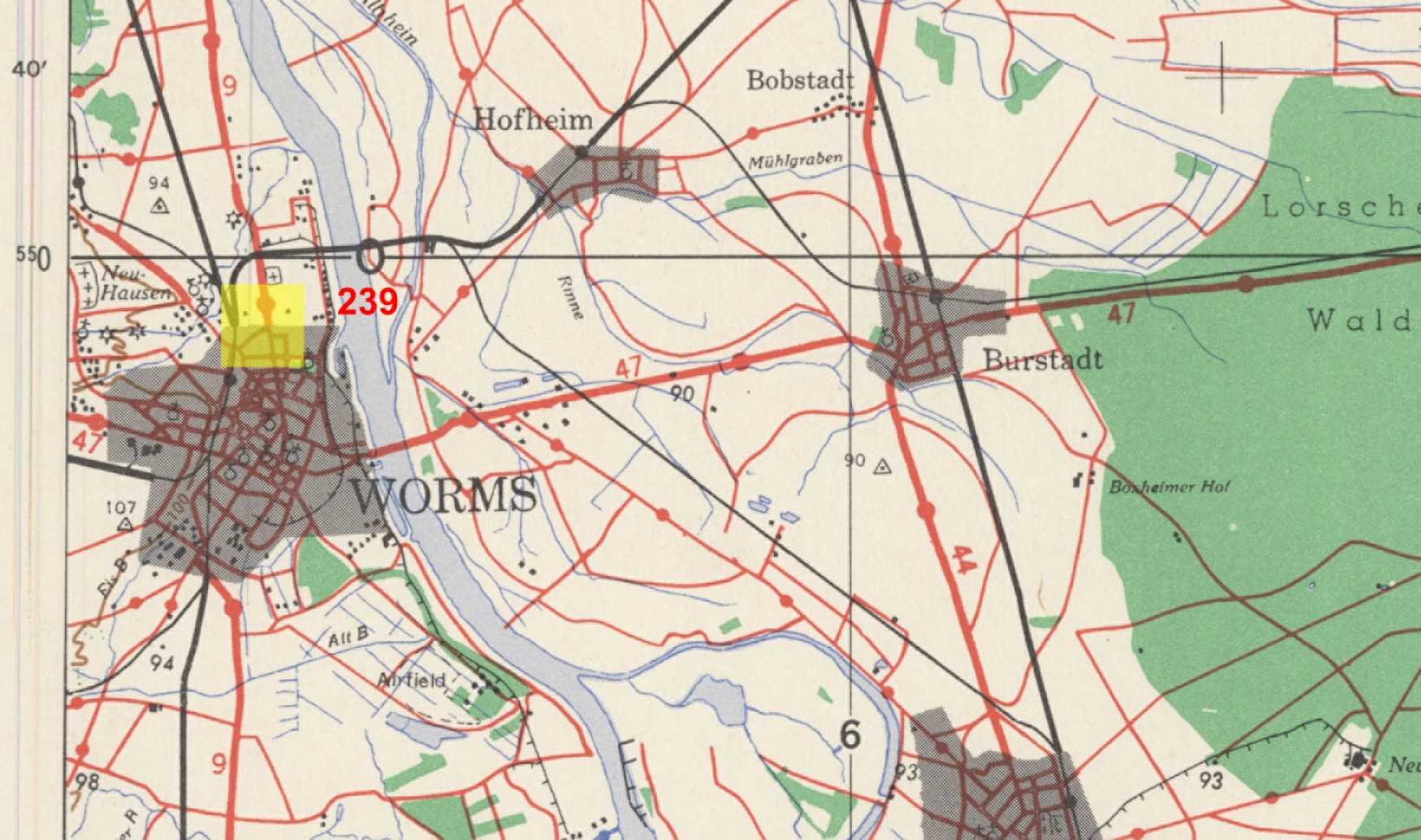 Target Topo Map