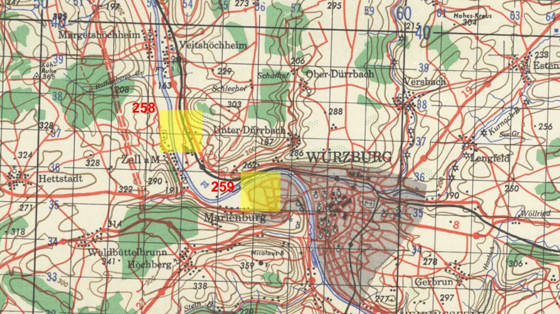 Target Topo Map