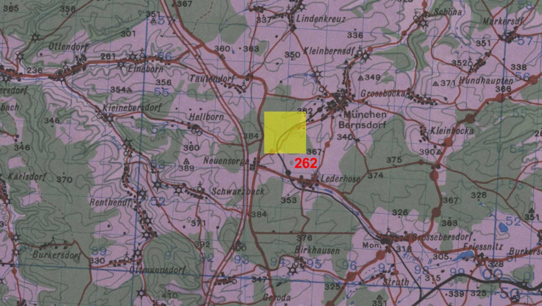 Target Topo Map