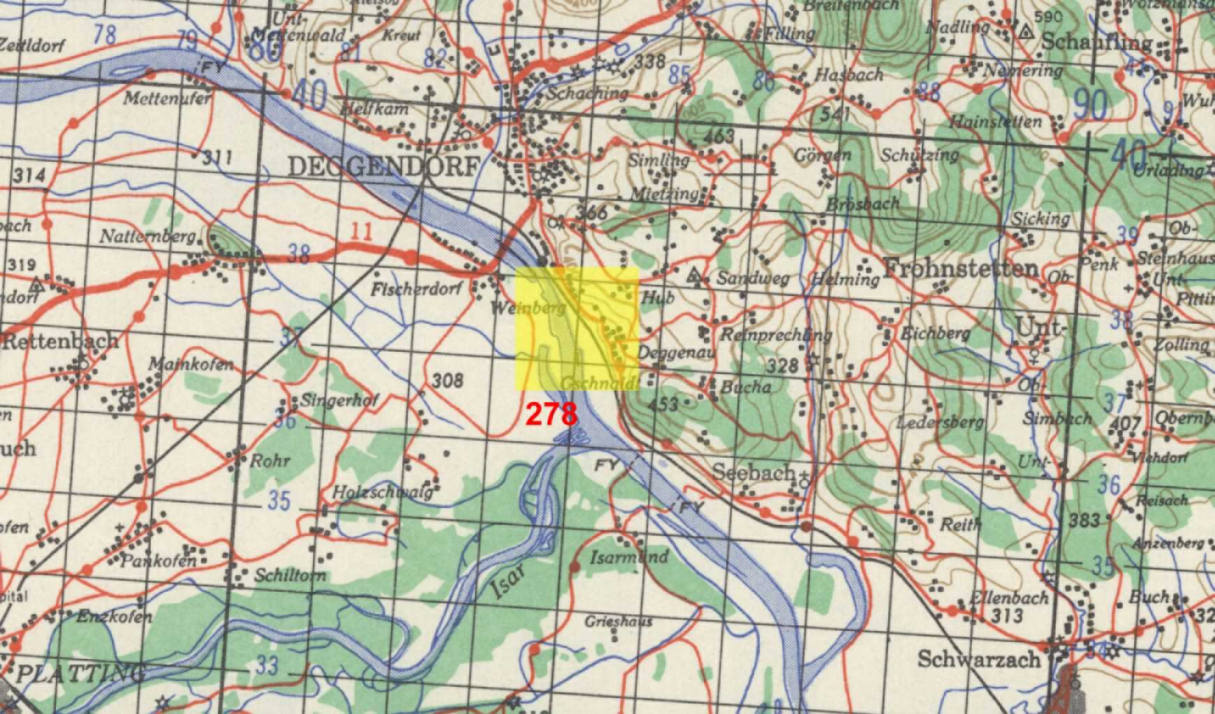 Target Topo Map