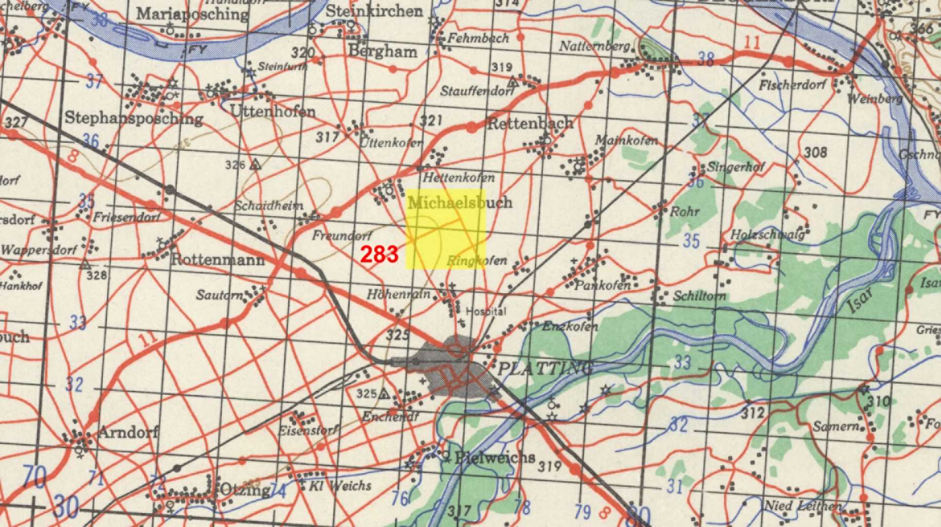 Target Topo Map